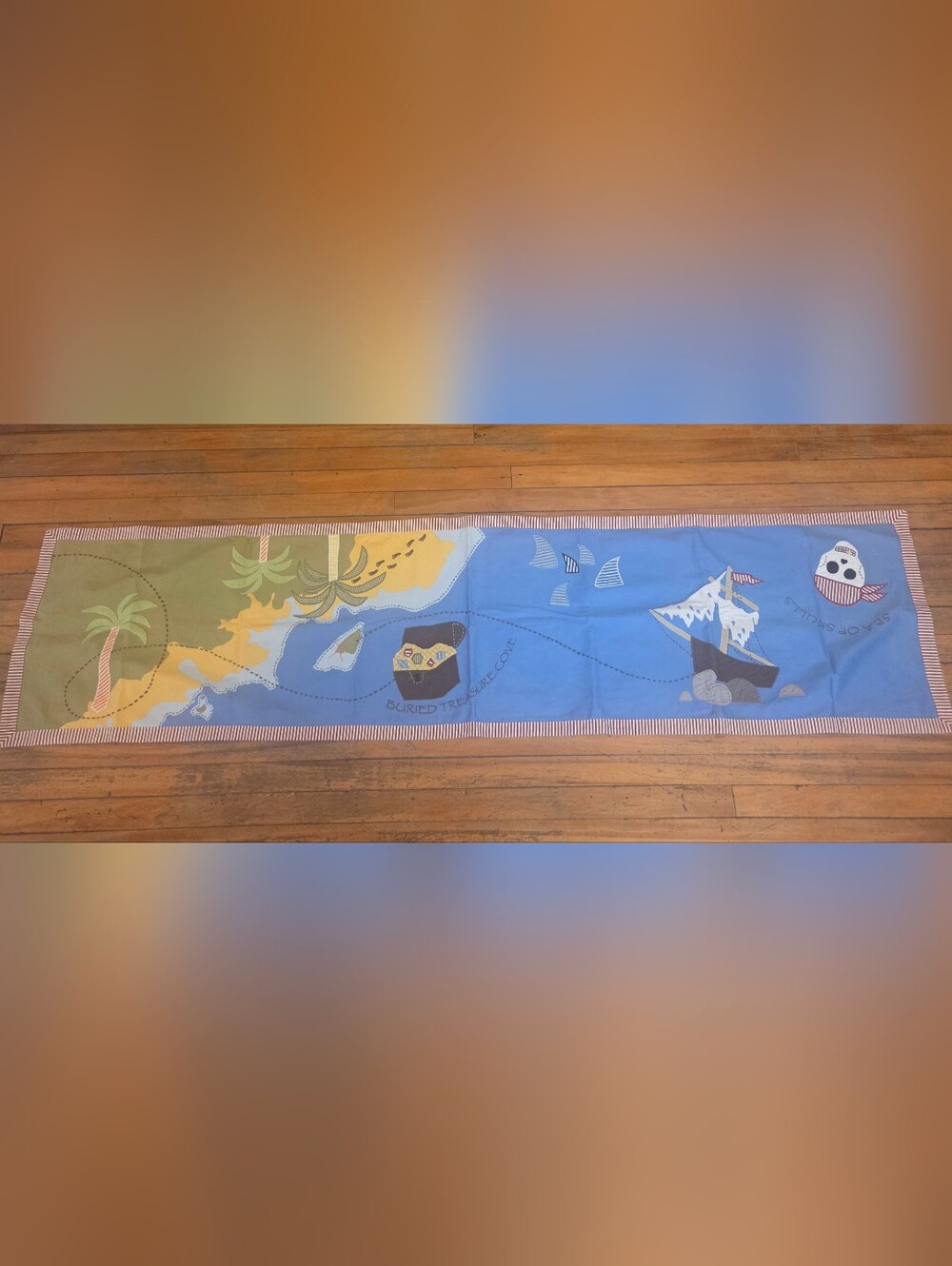 Pottery Barn Kids  Pirate Table Runner